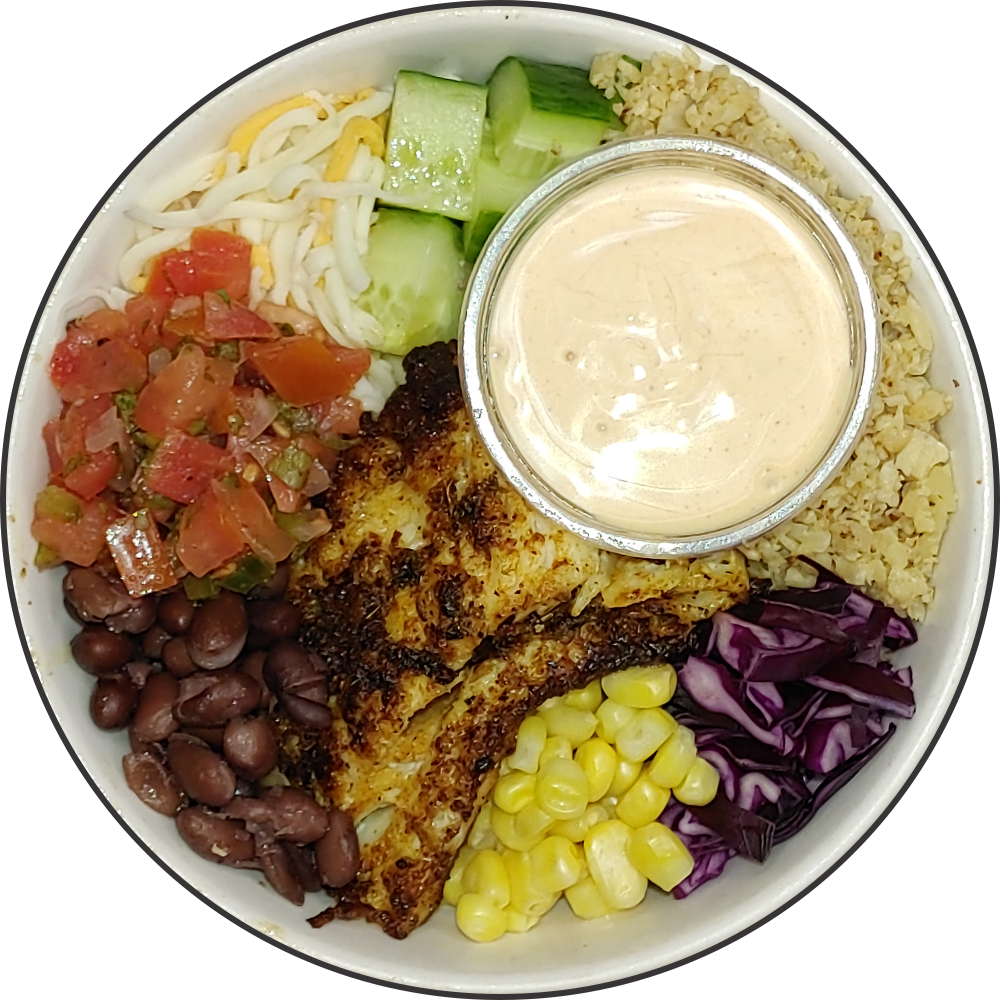 Fish Taco Buddha Bowl