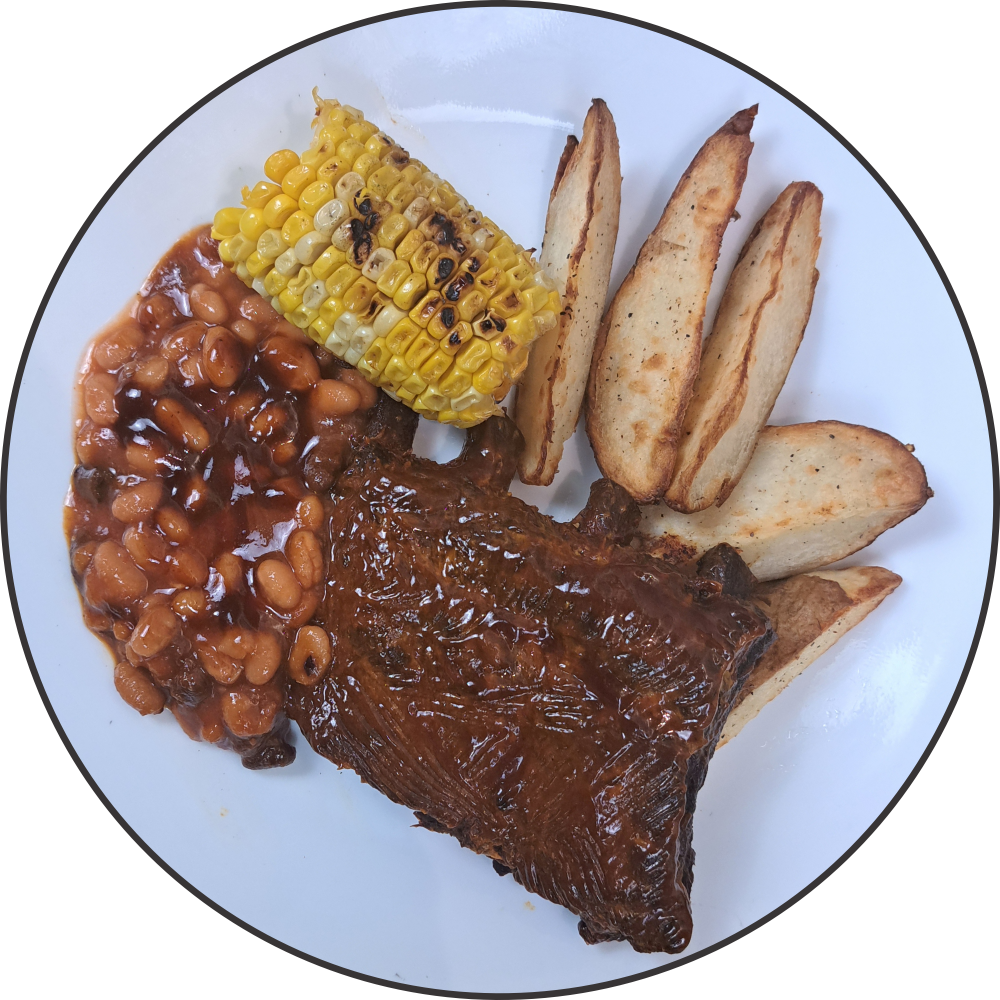 Grilled Back Ribs