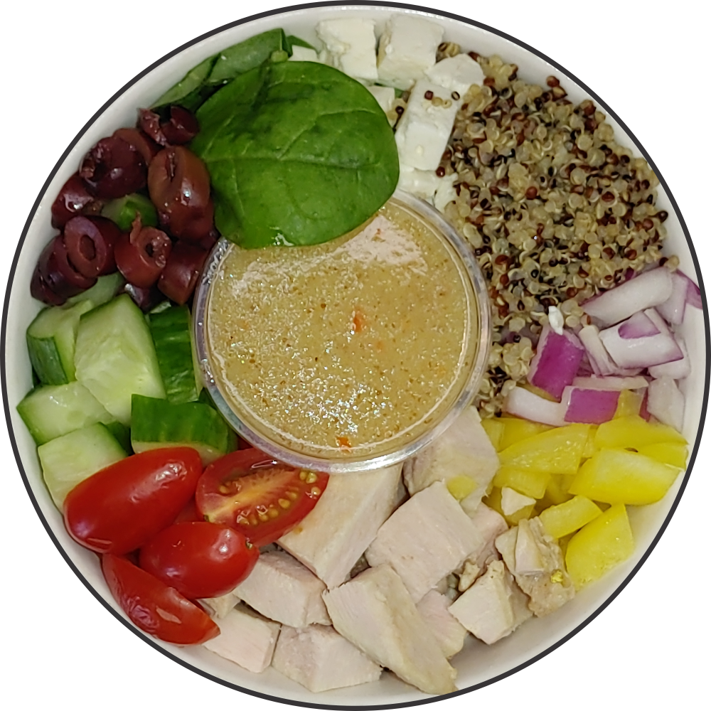 Mediterranean Turkey Buddha Bowl