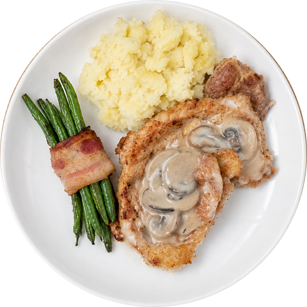 Creamy Mushroom Pork