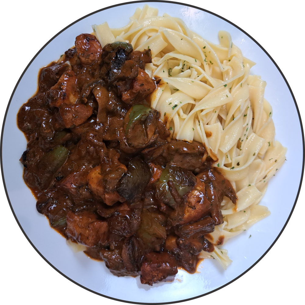 Hungarian Pork Paprikash