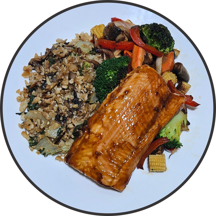 Teriyaki Salmon Stir-fry