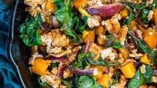 Ground Turkey & Butternut Squash Skillet
