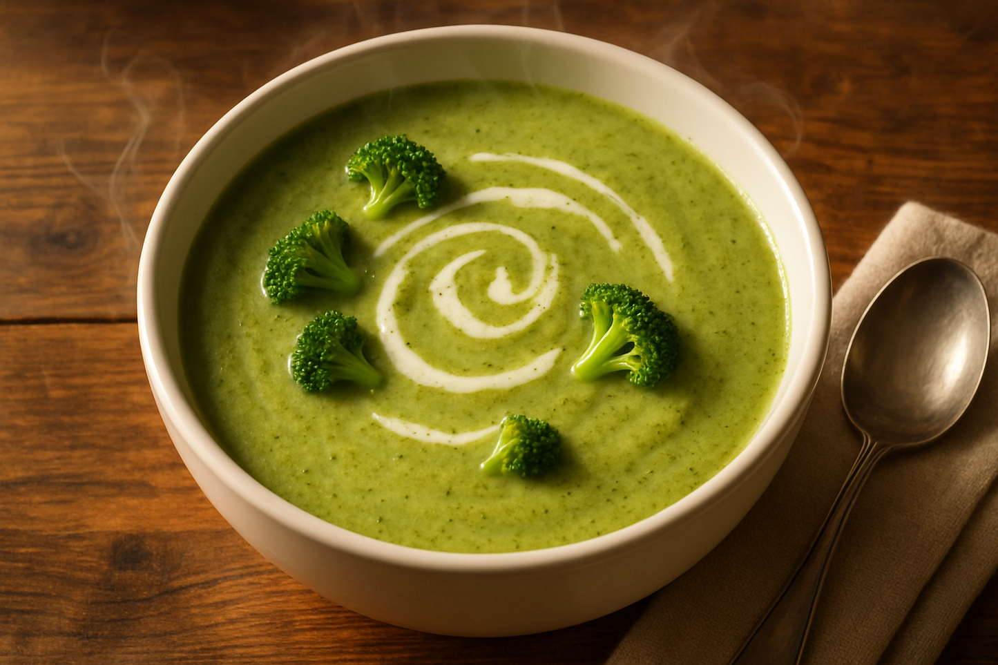 creamy broccoli soup