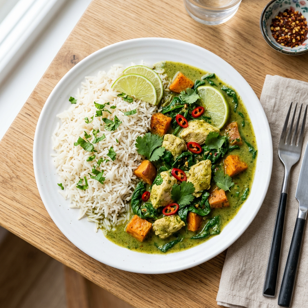 Green Chicken Curry