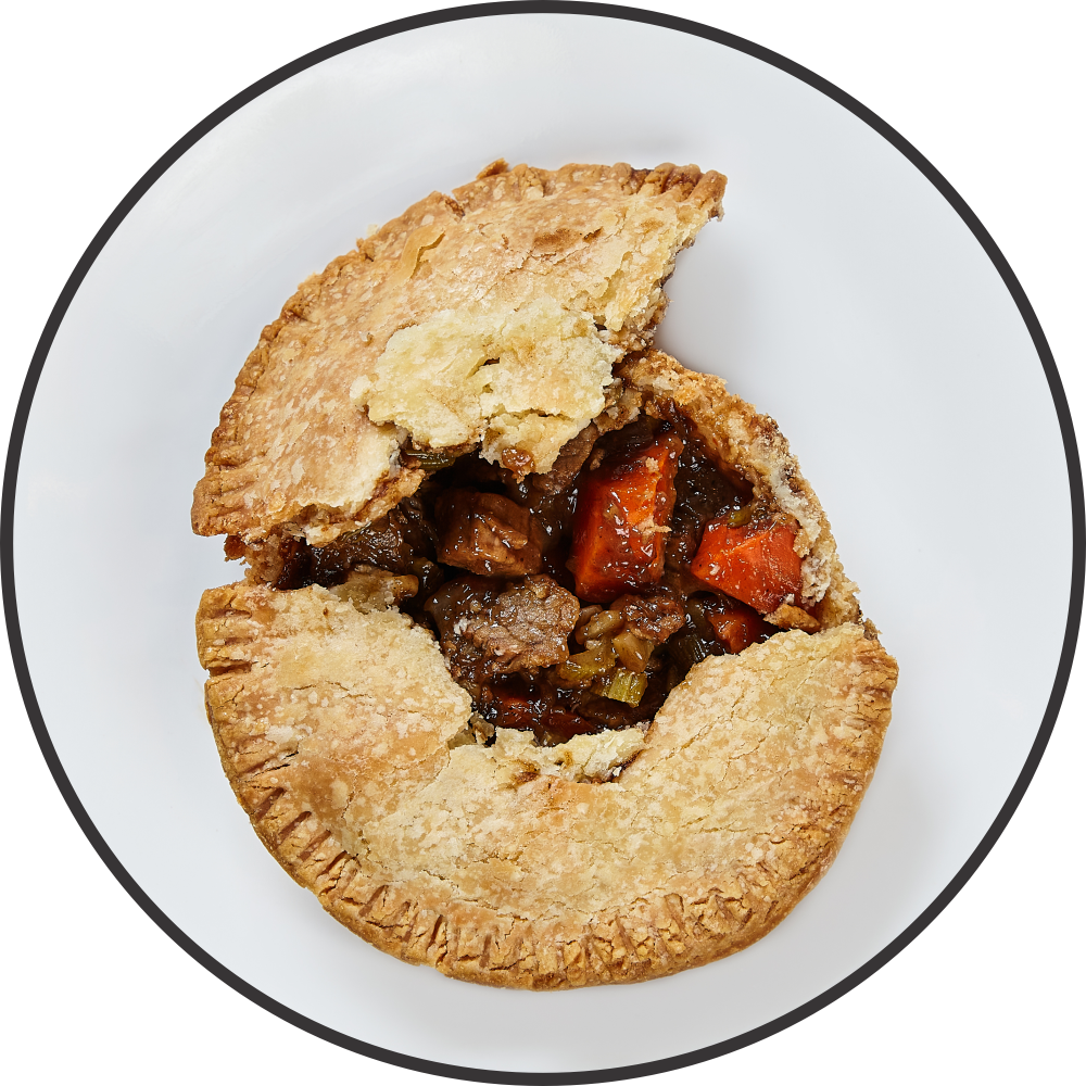 Two Beef Pot Pie